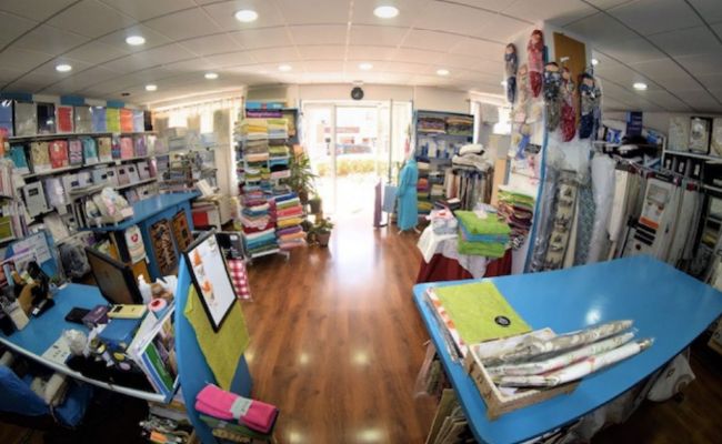 Vista de la tienda física de Hogar dulce Hogar Vista de la tienda física de Hogar dulce Hogar