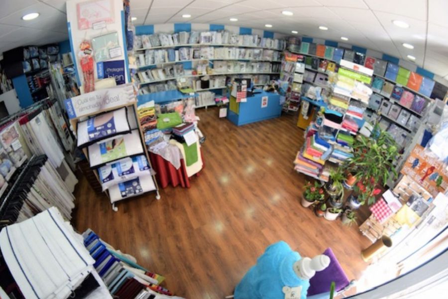 Vista de la tienda física de Hogar dulce Hogar Vista de la tienda física de Hogar dulce Hogar